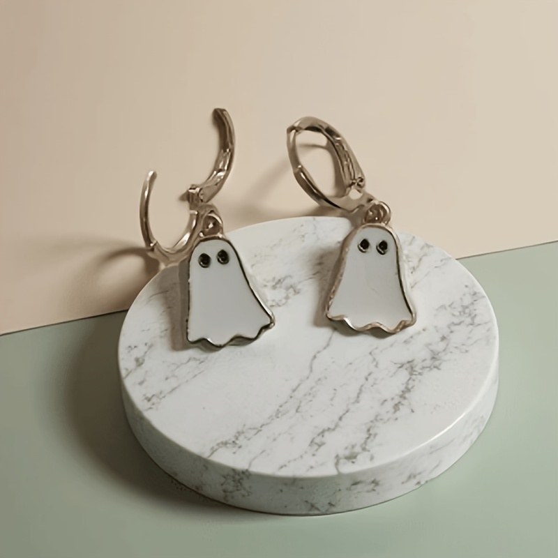 Petite Golden Hoop Earrings with Pendant — Versatile Style